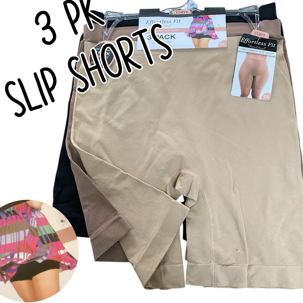 🌸Slip Shorts 3 Pack